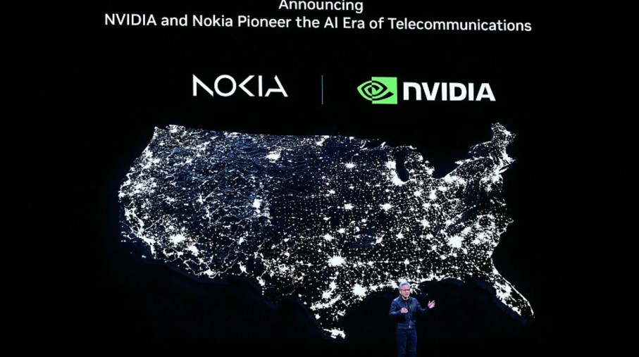 Nvidia Nokia Telecom AI